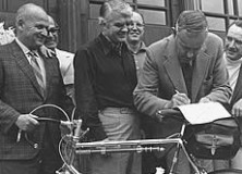 Tom McCall Signs the Bike Bill EDITED