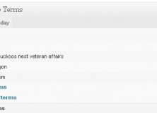 search terms
