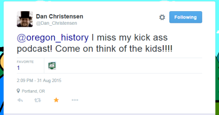 Dan Christensen tweet